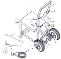 Page A Diagram and Parts List for PW225500LE  Campbell Hausfeld Pressure Washer
